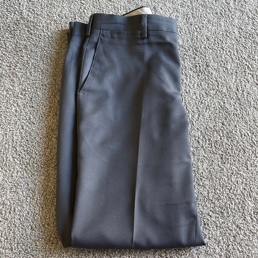 Mens gray dress pants